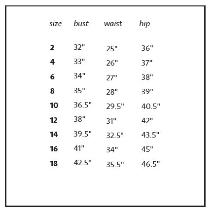 Size & Fit Guide